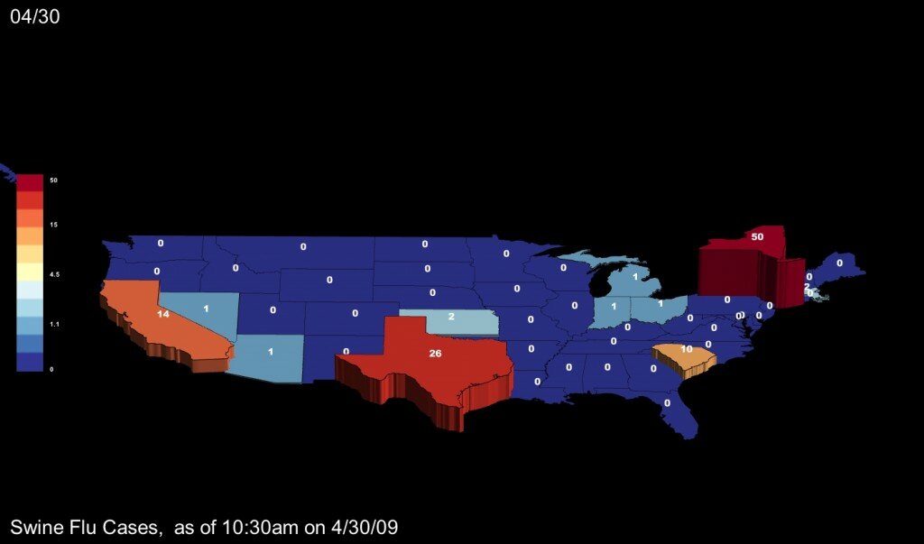 Please note, colors are by logarithmic scale.